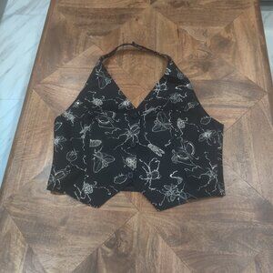 Dangerfield insect print vest size 20 AU new